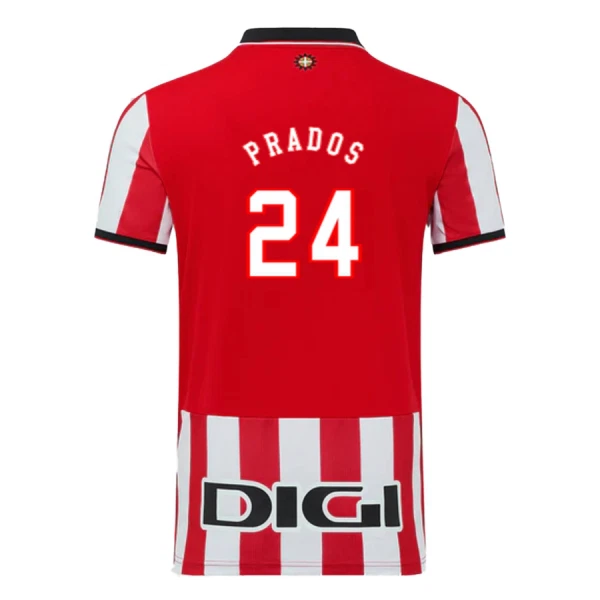 Athletic Bilbao Prados 24 Fotbollströja Hemma 2025/26 Athletic Bilbao Prados 24 Fotbollströja Hemma 2025/26