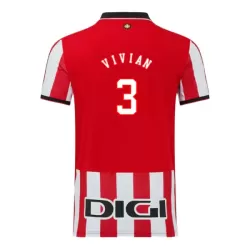 Athletic Bilbao Vivian 3 Fotbollströja Hemma 2025/26 Athletic Bilbao Vivian 3 Fotbollströja Hemma 2025/26