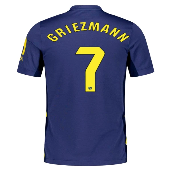 Atlético Madrid Griezmann 7 Fotbollströja Borta 2025/26 Atlético Madrid Griezmann 7 Fotbollströja Borta 2025/26