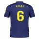 Atlético Madrid Koke 6 Fotbollströja Borta 2025/26 Atlético Madrid Koke 6 Fotbollströja Borta 2025/26