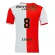 Feyenoord Rotterdam Q. Timber 8 Fotbollströja Hemma 2025/26 Feyenoord Rotterdam Q. Timber 8 Fotbollströja Hemma 2025/26