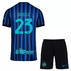 Inter Milan Barella 23 Fotbollströja Barn Hemma 2025/26 Inter Milan Barella 23 Fotbollströja Barn Hemma 2025/26