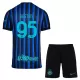 Inter Milan Bastoni 95 Fotbollströja Barn Hemma 2025/26 Inter Milan Bastoni 95 Fotbollströja Barn Hemma 2025/26