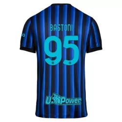 Inter Milan Bastoni 95 Fotbollströja Hemma 2025/26 Inter Milan Bastoni 95 Fotbollströja Hemma 2025/26