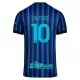 Inter Milan Lautaro Martinez 10 Fotbollströja Hemma 2025/26 Inter Milan Lautaro Martinez 10 Fotbollströja Hemma 2025/26