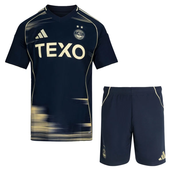 Aberdeen Fotbollströja Barn Borta 2025/26 Aberdeen Fotbollströja Barn Borta 2025/26