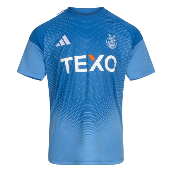 Aberdeen Målvakt Fotbollströja 2025/26 Blå