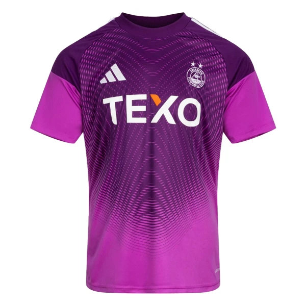 Aberdeen Målvakt Fotbollströja 2025/26 Lila Aberdeen Målvakt Fotbollströja 2025/26 Lila