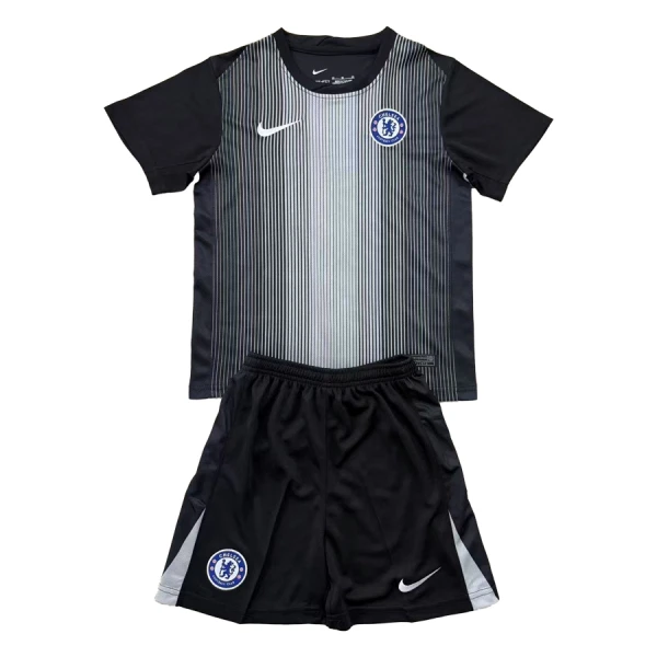 Chelsea Målvakt Fotbollströja Barn 2025/26 Svart