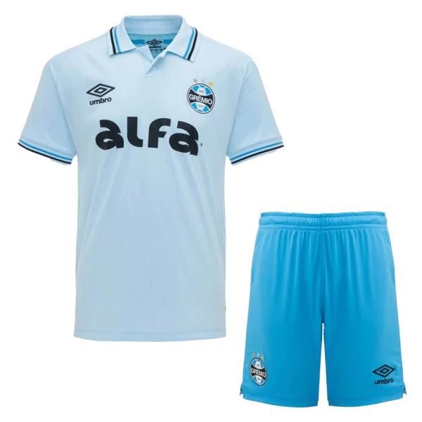 Grêmio FBPA Fotbollströja Barn Borta 2025/26 Grêmio FBPA Fotbollströja Barn Borta 2025/26