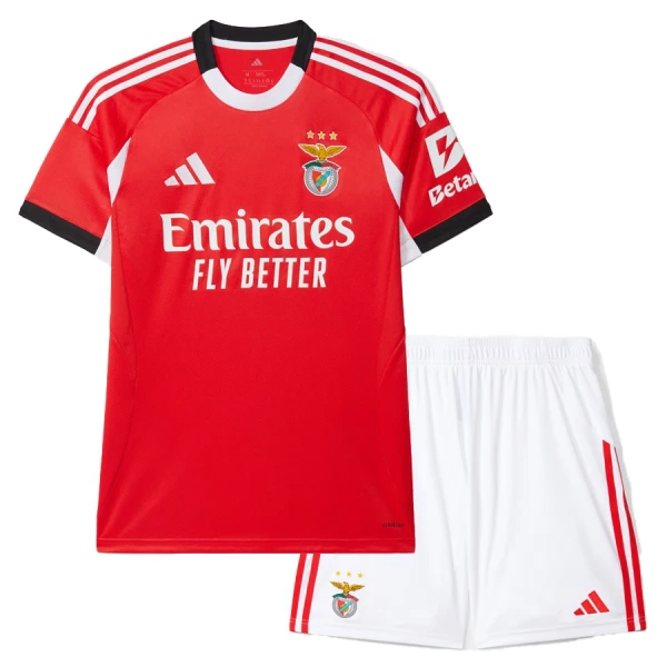 SL Benfica Fotbollströja Barn Hemma 2025/26 SL Benfica Fotbollströja Barn Hemma 2025/26