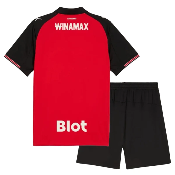 Stade Rennais Fotbollströja Barn Hemma 2025/26