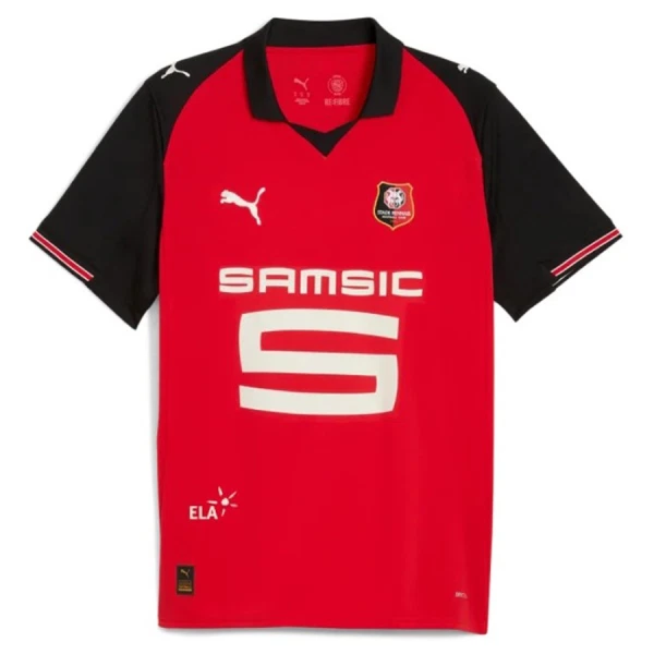 Stade Rennais Fotbollströja Hemma 2025/26 Stade Rennais Fotbollströja Hemma 2025/26