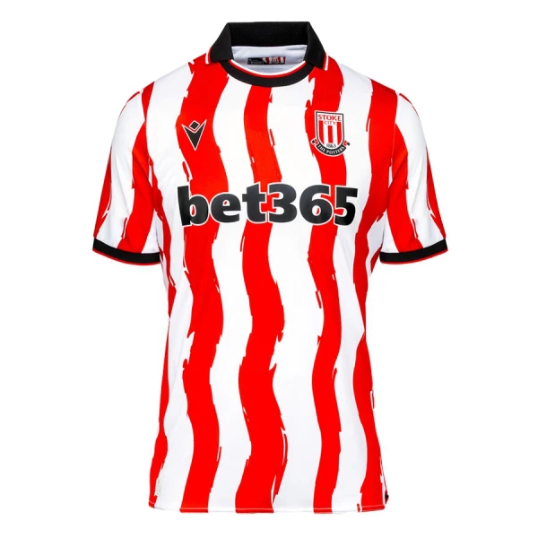 Stoke City Fotbollströja Hemma 2025/26 Stoke City Fotbollströja Hemma 2025/26
