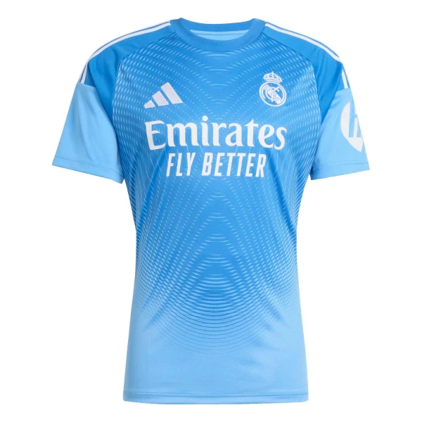 Real Madrid Courtois 1 Målvakt Fotbollströja Barn 2025/26