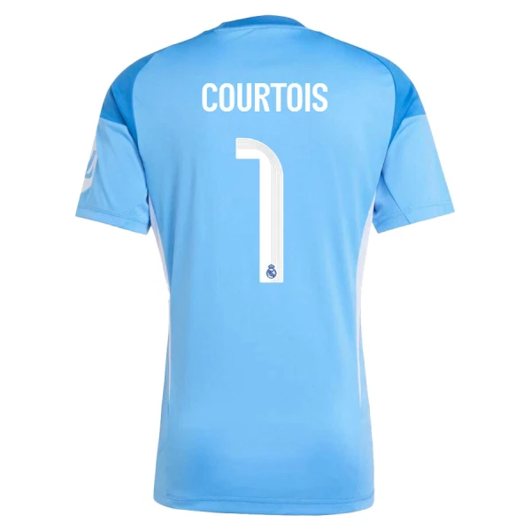Real Madrid Courtois 1 Målvakt Fotbollströja Barn 2025/26