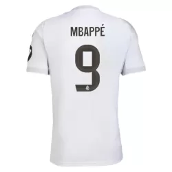 Real Madrid Mbappé 9 Fotbollströja Hemma 2025/26 Real Madrid Mbappé 9 Fotbollströja Hemma 2025/26