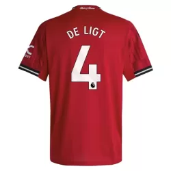 Manchester United De Ligt 4 Fotbollströja Hemma 2025/26