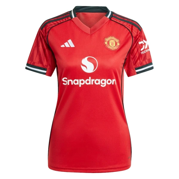 Manchester United Fotbollströja Dam Hemma 2025/26 Manchester United Fotbollströja Dam Hemma 2025/26