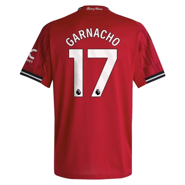 Manchester United Garnacho 17 Fotbollströja Hemma 2025/26