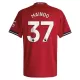 Manchester United Mainoo 37 Fotbollströja Hemma 2025/26 Manchester United Mainoo 37 Fotbollströja Hemma 2025/26