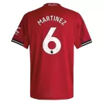 Manchester United Martinez 6 Fotbollströja Hemma 2025/26
