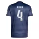 Real Madrid Alaba 4 Fotbollströja Borta 2025/26