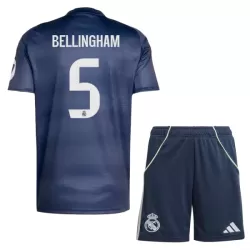 Real Madrid Bellingham 5 Fotbollströja Barn Borta 2025/26 Real Madrid Bellingham 5 Fotbollströja Barn Borta 2025/26