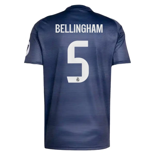 Real Madrid Bellingham 5 Fotbollströja Borta 2025/26 Real Madrid Bellingham 5 Fotbollströja Borta 2025/26