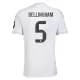 Real Madrid Bellingham 5 Fotbollströja Hemma 2025/26 Real Madrid Bellingham 5 Fotbollströja Hemma 2025/26