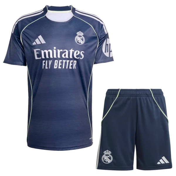 Real Madrid Fotbollströja Barn Borta 2025/26 Real Madrid Fotbollströja Barn Borta 2025/26