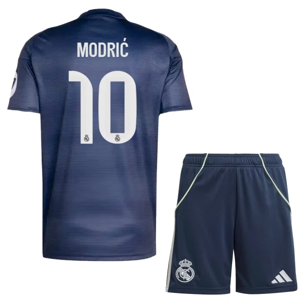 Real Madrid Modrić 10 Fotbollströja Barn Borta 2025/26 Real Madrid Modrić 10 Fotbollströja Barn Borta 2025/26