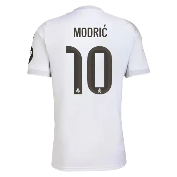 Real Madrid Modrić 10 Fotbollströja Barn Hemma 2025/26