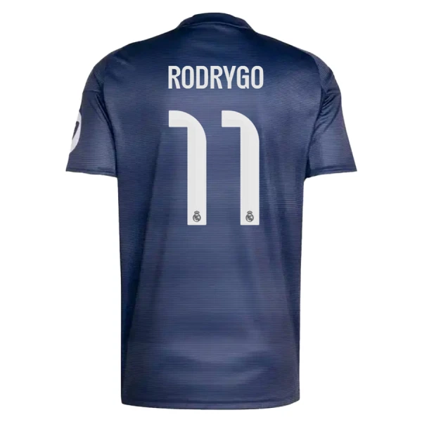 Real Madrid Rodrygo 11 Fotbollströja Borta 2025/26 Real Madrid Rodrygo 11 Fotbollströja Borta 2025/26