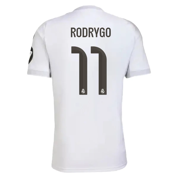 Real Madrid Rodrygo 11 Fotbollströja Hemma 2025/26 Real Madrid Rodrygo 11 Fotbollströja Hemma 2025/26