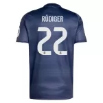 Real Madrid Rudiger 22 Fotbollströja Borta 2025/26