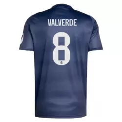 Real Madrid Valverde 8 Fotbollströja Borta 2025/26