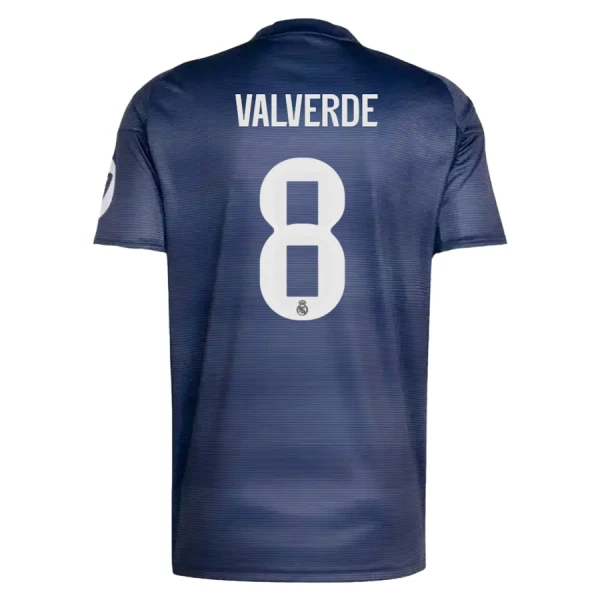 Real Madrid Valverde 8 Fotbollströja Borta 2025/26 Real Madrid Valverde 8 Fotbollströja Borta 2025/26