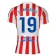 Atlético Madrid J. Alvarez 19 Fotbollströja Hemma 2025/26 Atlético Madrid J. Alvarez 19 Fotbollströja Hemma 2025/26