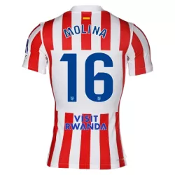 Atlético Madrid Molina 16 Fotbollströja Hemma 2025/26 Atlético Madrid Molina 16 Fotbollströja Hemma 2025/26
