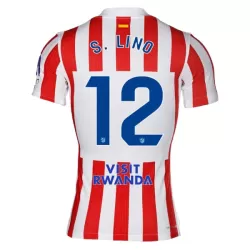 Atlético Madrid S. Lino 12 Fotbollströja Hemma 2025/26 Atlético Madrid S. Lino 12 Fotbollströja Hemma 2025/26