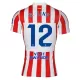 Atlético Madrid S. Lino 12 Fotbollströja Hemma 2025/26 Atlético Madrid S. Lino 12 Fotbollströja Hemma 2025/26