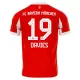 FC Bayern München Alphonso Davies 19 Fotbollströja Hemma 2025/26 FC Bayern München Alphonso Davies 19 Fotbollströja Hemma 2025/26