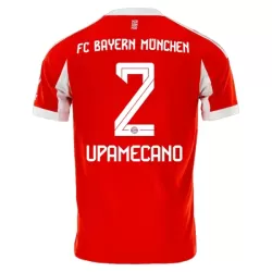 FC Bayern München Dayot Upamecano 2 Fotbollströja Hemma 2025/26 FC Bayern München Dayot Upamecano 2 Fotbollströja Hemma 2025/26
