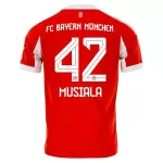 FC Bayern München Jamal Musiala 42 Fotbollströja Hemma 2025/26