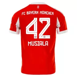FC Bayern München Jamal Musiala 42 Fotbollströja Hemma 2025/26