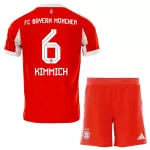 FC Bayern München Joshua Kimmich 6 Fotbollströja Barn Hemma 2025/26
