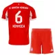 FC Bayern München Joshua Kimmich 6 Fotbollströja Barn Hemma 2025/26 FC Bayern München Joshua Kimmich 6 Fotbollströja Barn Hemma 2025/26