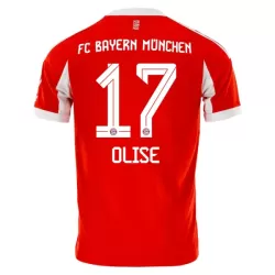 FC Bayern München Olise 17 Fotbollströja Hemma 2025/26