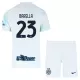 Inter Milan Barella 23 Fotbollströja Barn Borta 2025/26 Inter Milan Barella 23 Fotbollströja Barn Borta 2025/26